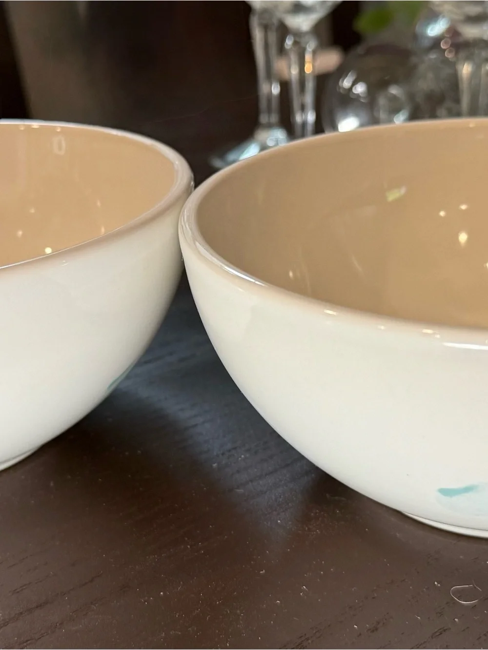 Threshold Eva Stoneware Bowls Set - Yellow & Blue Floral Microwave Safe